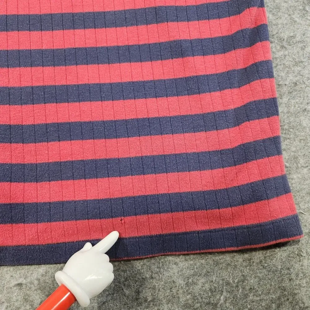 VTG Polo Country Ralph Lauren Mens XL 100% Cotton Stripe Knit T Shirt Sweater‎